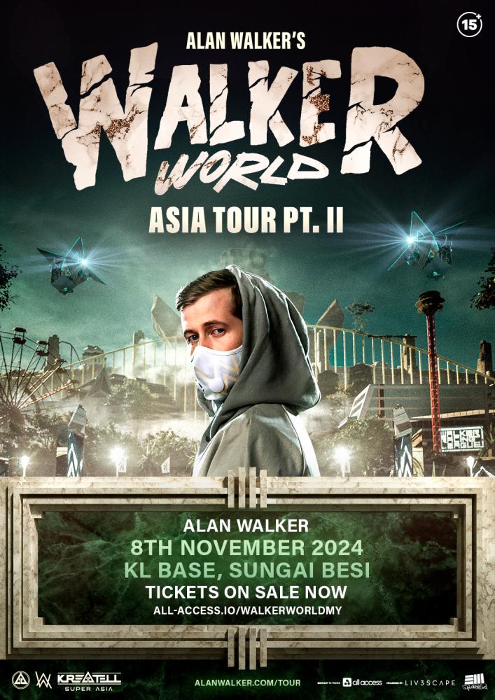 $!Walker is set to return to Malaysia on November 8, at KL Base, Sungai Besi.