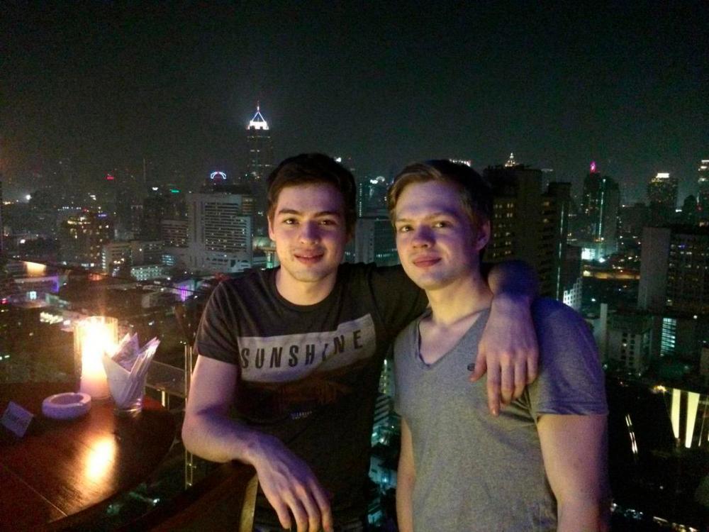 Pix courtesy of Vavilov Family shows Alexander Vavilov (L) and brother Timothy were born in Canada to parents using the aliases Donald Howard Heathfield and Tracey Lee Ann Foley.