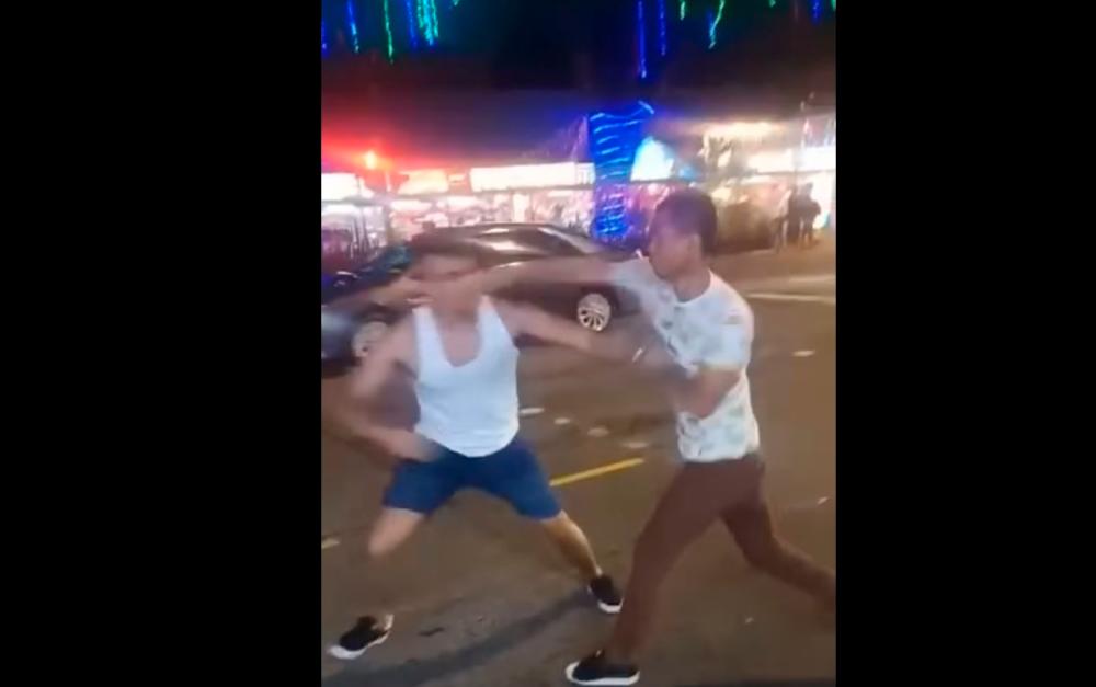 (Video) Aliff Aziz gets into a public fight again