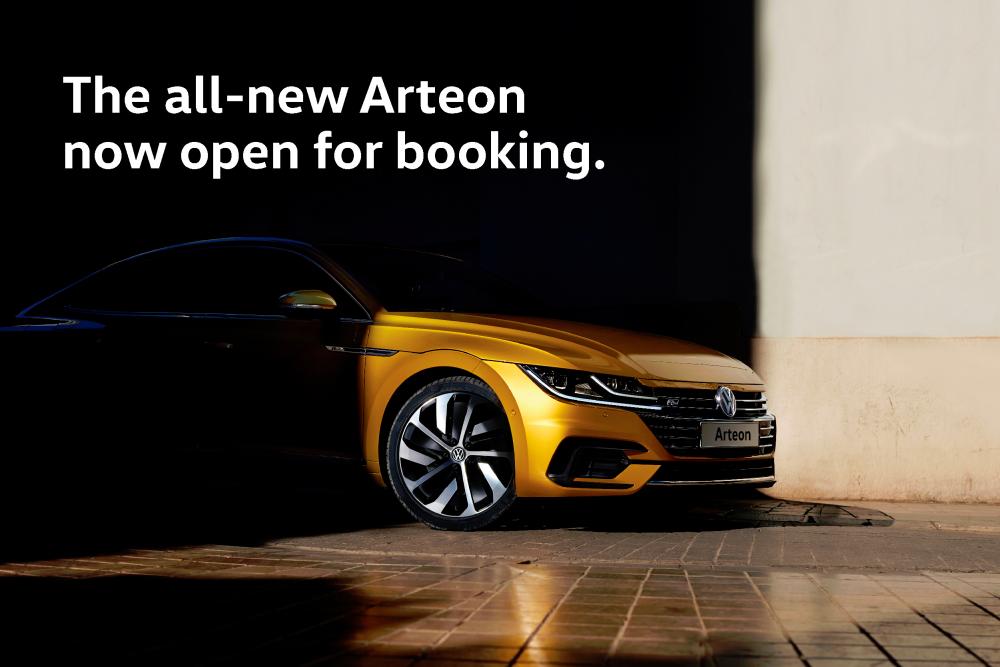 All-new Volkswagen Arteon, from RM290k to RM310k