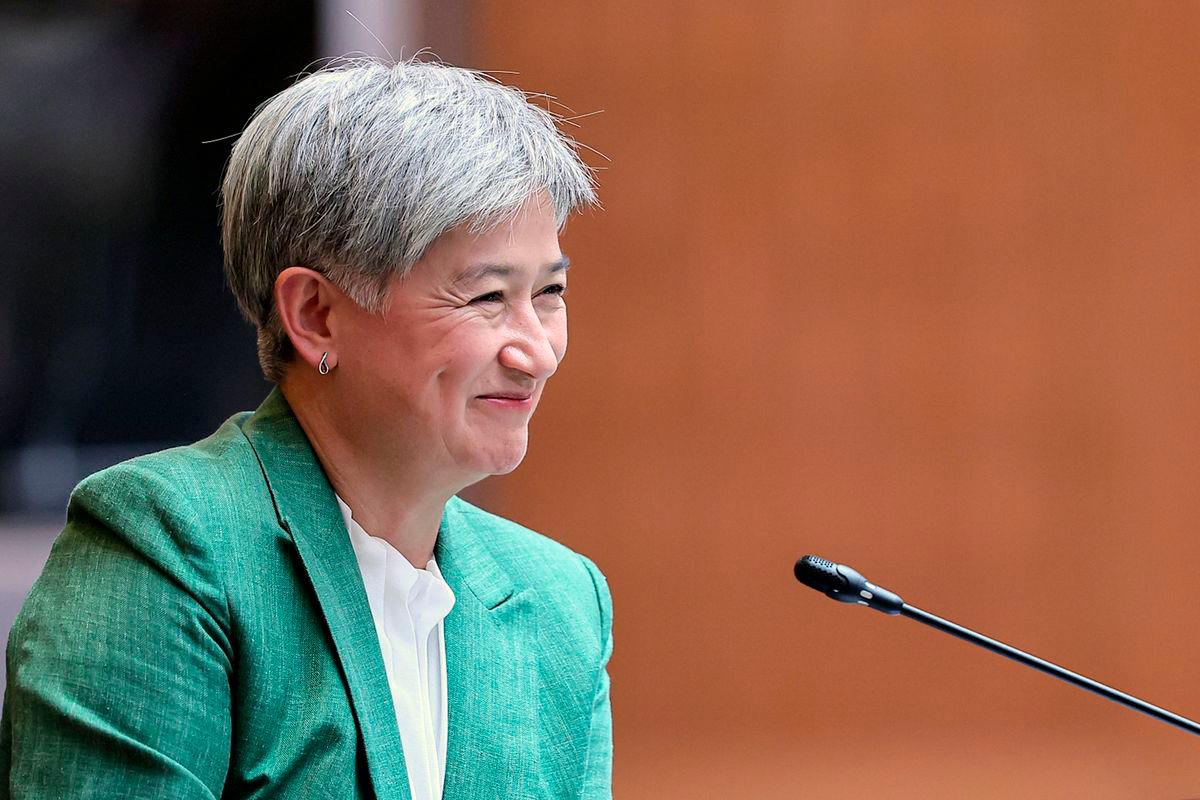Australian Foreign Minister Penny Wong - Bernamapix