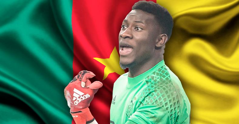 Cameroon goalkeeper Andre Onana.