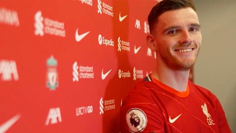 Scottish star Robertson commits to Liverpool