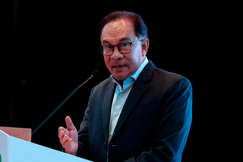 Prime Minister Datuk Seri Anwar Ibrahim. BERNAMAPIX