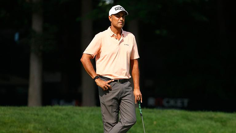 Arjun Atwal during the Rocket Mortgage Classic in July. – Getty Images