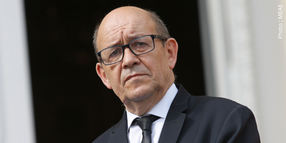 French Foreign Minister Jean-Yves Le Drian (pix)
