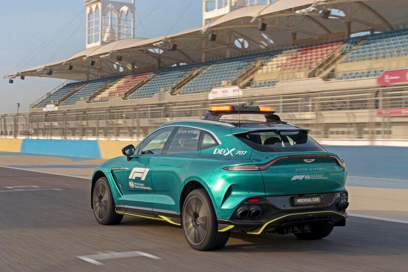 $!Aston Martin To Supply Official FIA Safety And Medical Cars for 2023 F1 Season