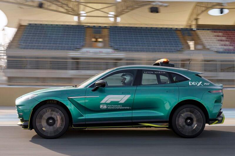$!Aston Martin To Supply Official FIA Safety And Medical Cars for 2023 F1 Season