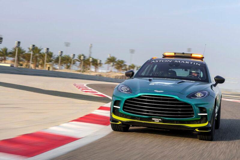 $!Aston Martin To Supply Official FIA Safety And Medical Cars for 2023 F1 Season