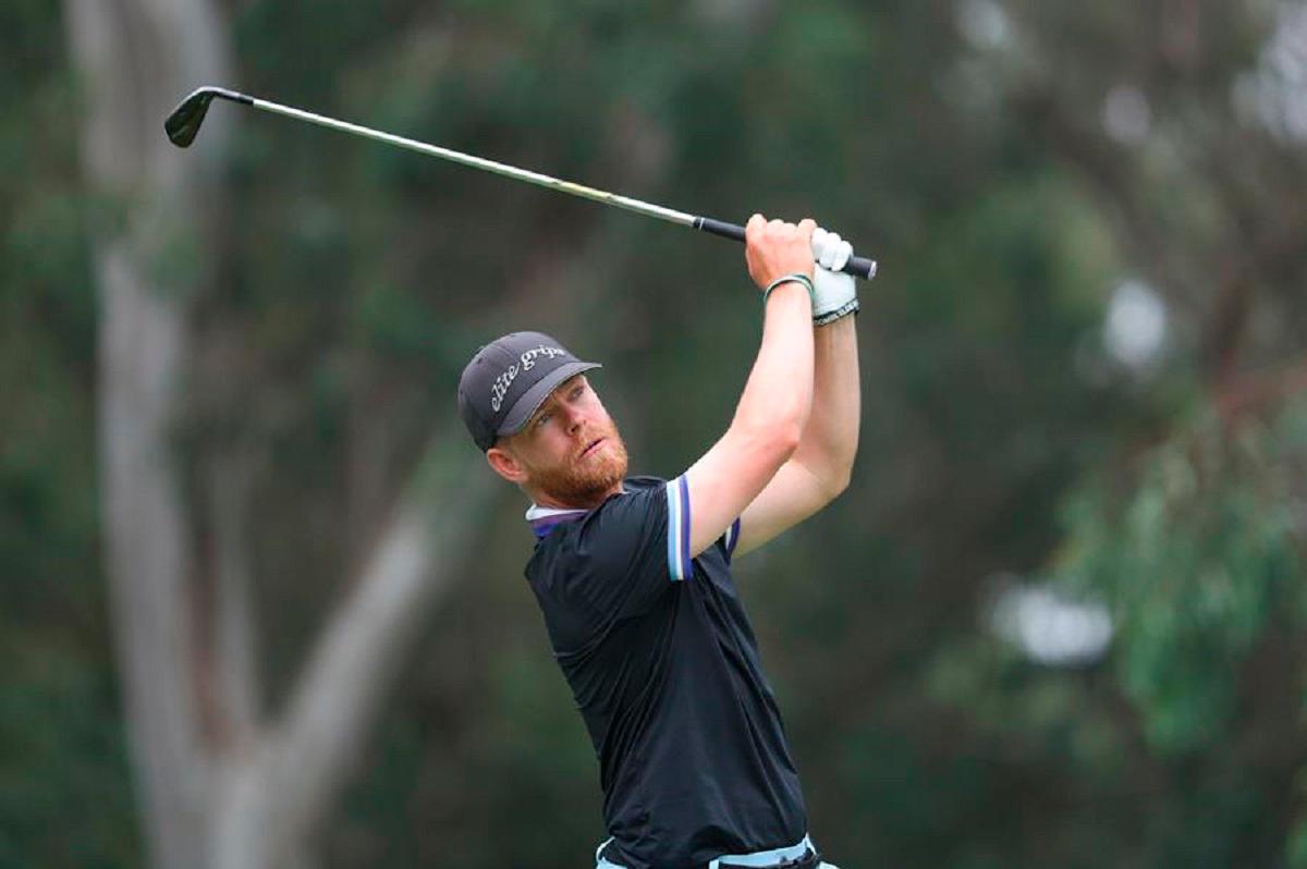 Scott Vincent of Zimbabwe during the Second Round of the International Series Morocco