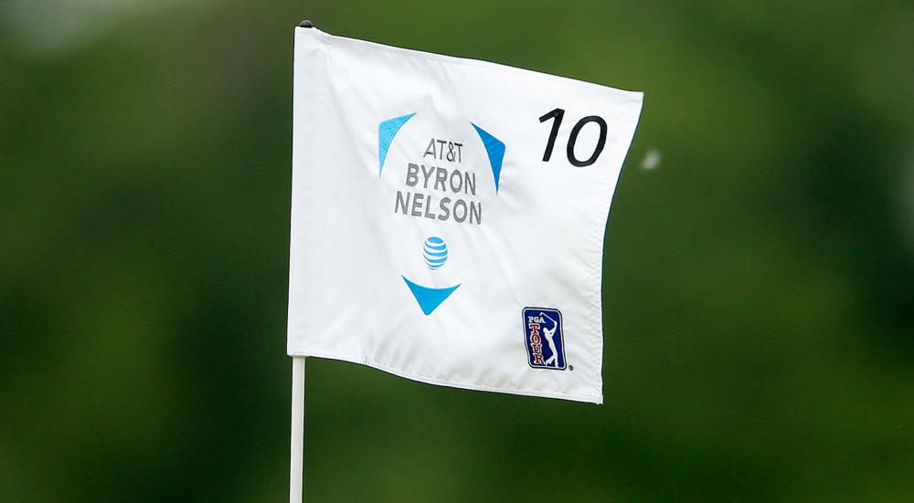 Sam Burns charges to lead at AT&amp;T Byron Nelson