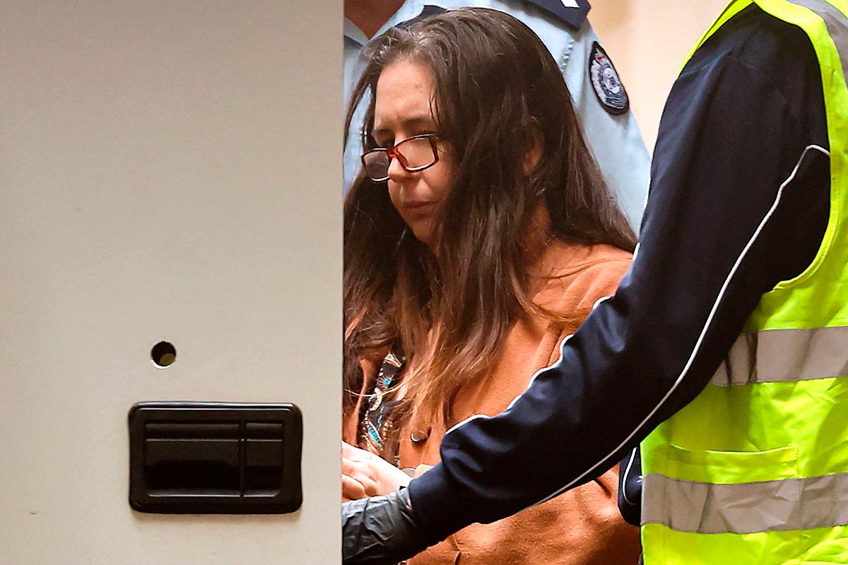Convicted killer Erin Patterson leaves the Supreme Court of Victoria in Melbourne on September 8, 2025. - MARTIN KEEP / AFP