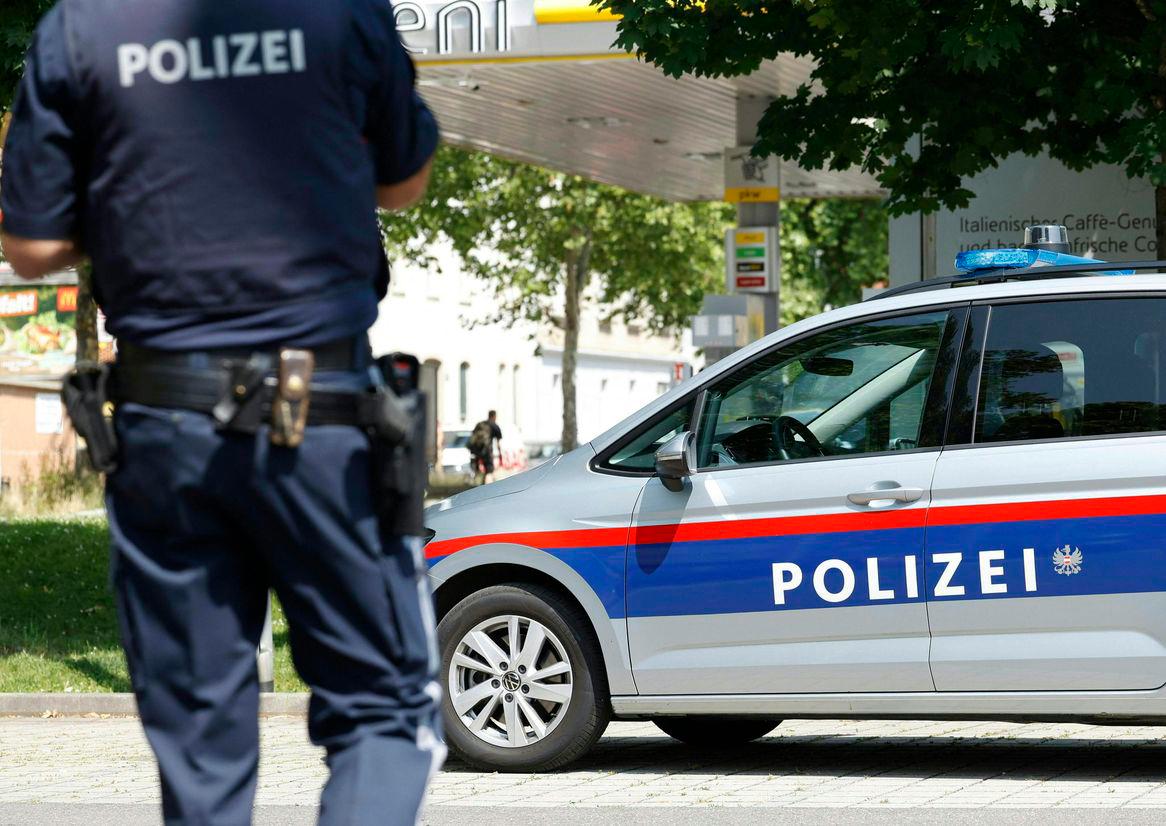 Several people died in a school shooting, including the attacker, Austrian broadcaster ORF quoted the interior ministry as saying. (Photo by ERWIN SCHERIAU / APA / AFP)