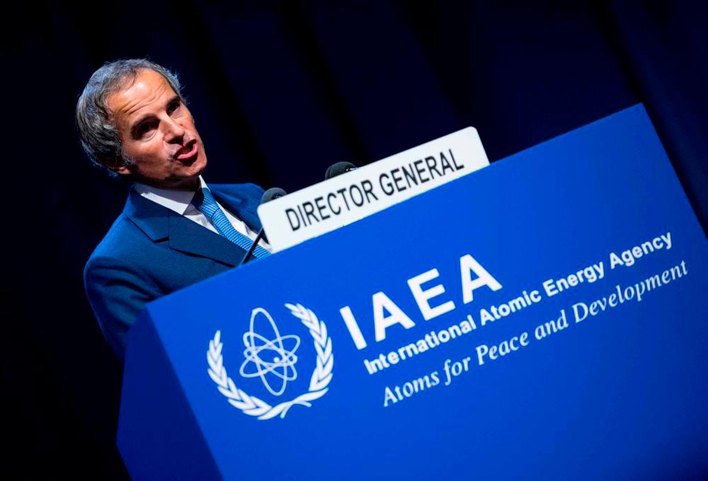 IAEA chief Rafael Grossi slammed the move in an official press release, calling it “disproportionate and unprecedented.” AFPPIX