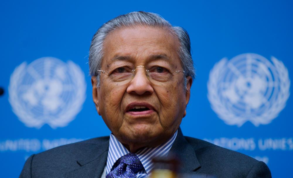 Prime Minister Tun Dr Mahathir Mohamad. — Bernama