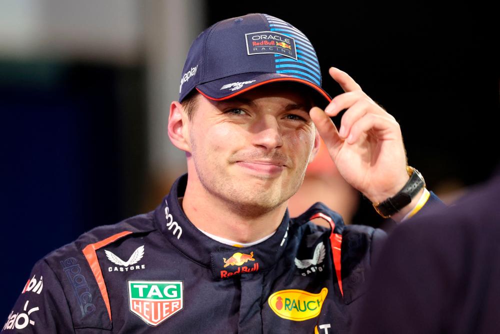 Verstappen on pole for season-opening Bahrain Grand Prix