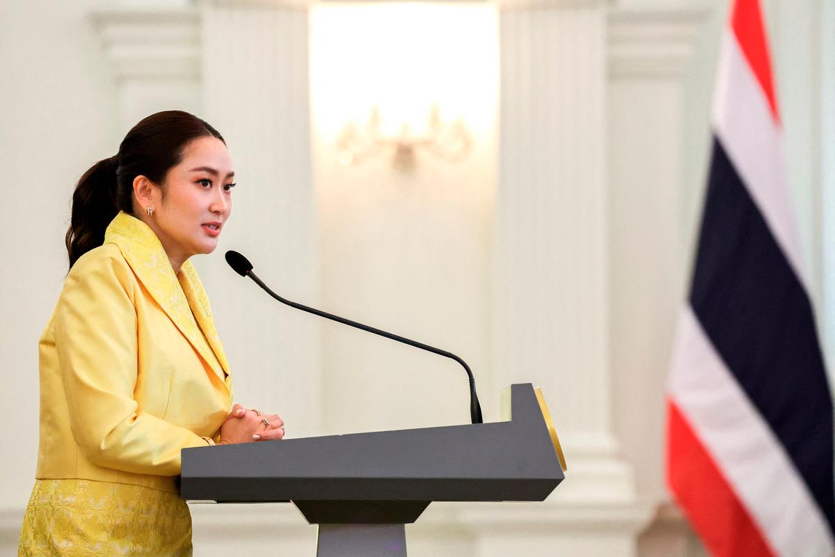 Thailand’s Prime Minister Paetongtarn Shinawatra. - REUTERS
