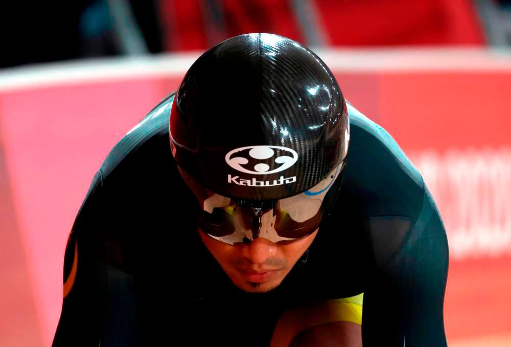 National track cycling champion Datuk Azizulhasni Awang. BERNAMAPIX