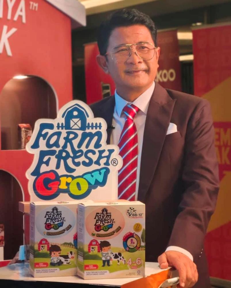 Azmi Zainal, CEO of Farm Fresh believes in the natural taste and goodness of milk