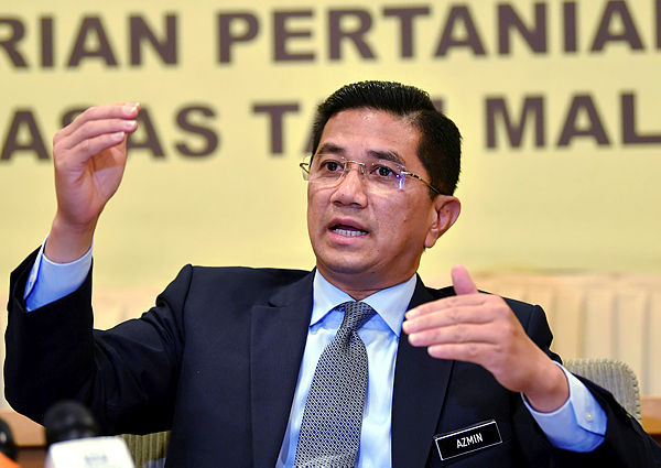 PKR deputy president Datuk Seri Mohamed Azmin Ali. — Bernama