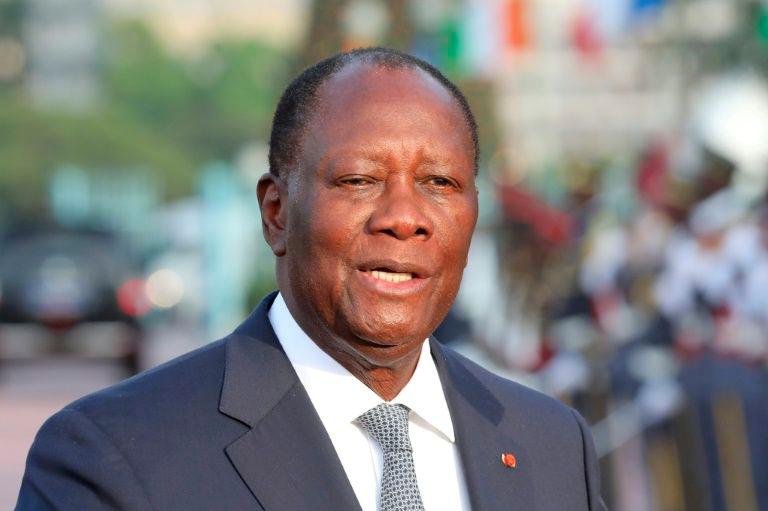 Heading for a third term? Ivorian President Alassane Ouattara. — AFP