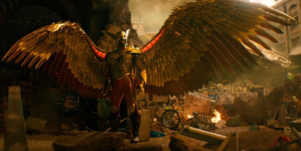 Aldis Hodge, who plays Hawkman in ‘Black Adam’, will share a scene with Viola Davis’ Amanda Waller in the film. – Warner Bros. Picture