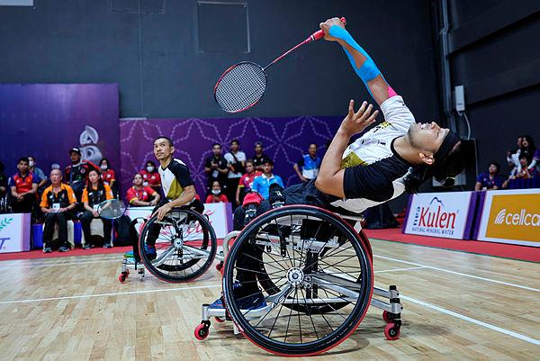 The Muhammad Ikhwan Ramli-Noor Azwan Noorlan pair ace it during the APG. BERNAMAPIX