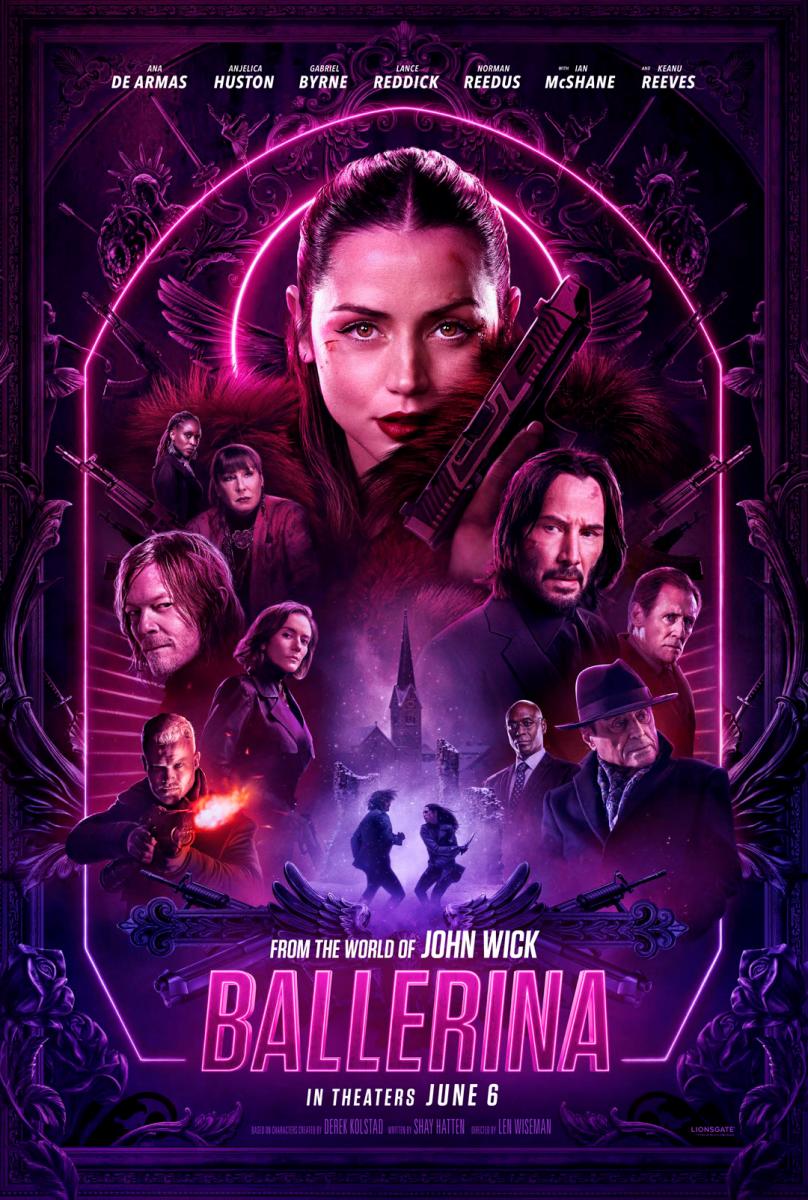 The poster teases the stylish spin-off that pirouettes straight into the John Wick universe. $!The poster teases the stylish spin-off that pirouettes straight into the John Wick universe.