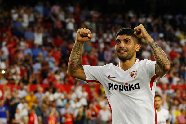 Banega penalty sends Sevilla third in La Liga