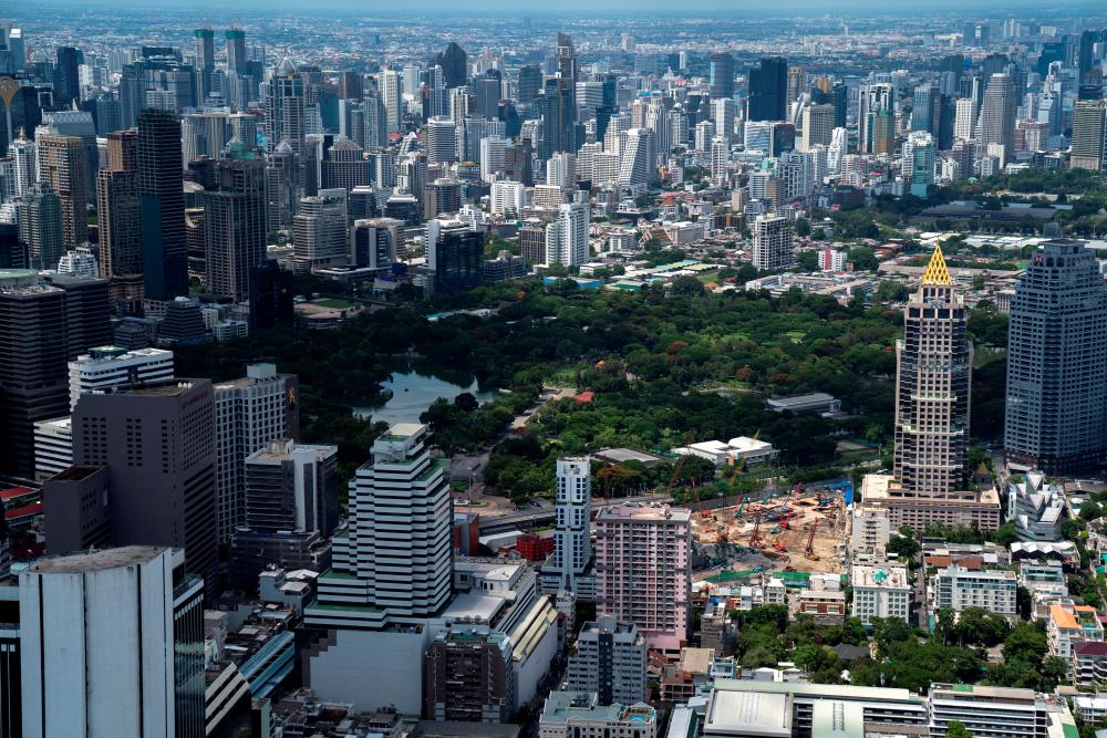 A view of Bangkok city . – REUTERSPIX