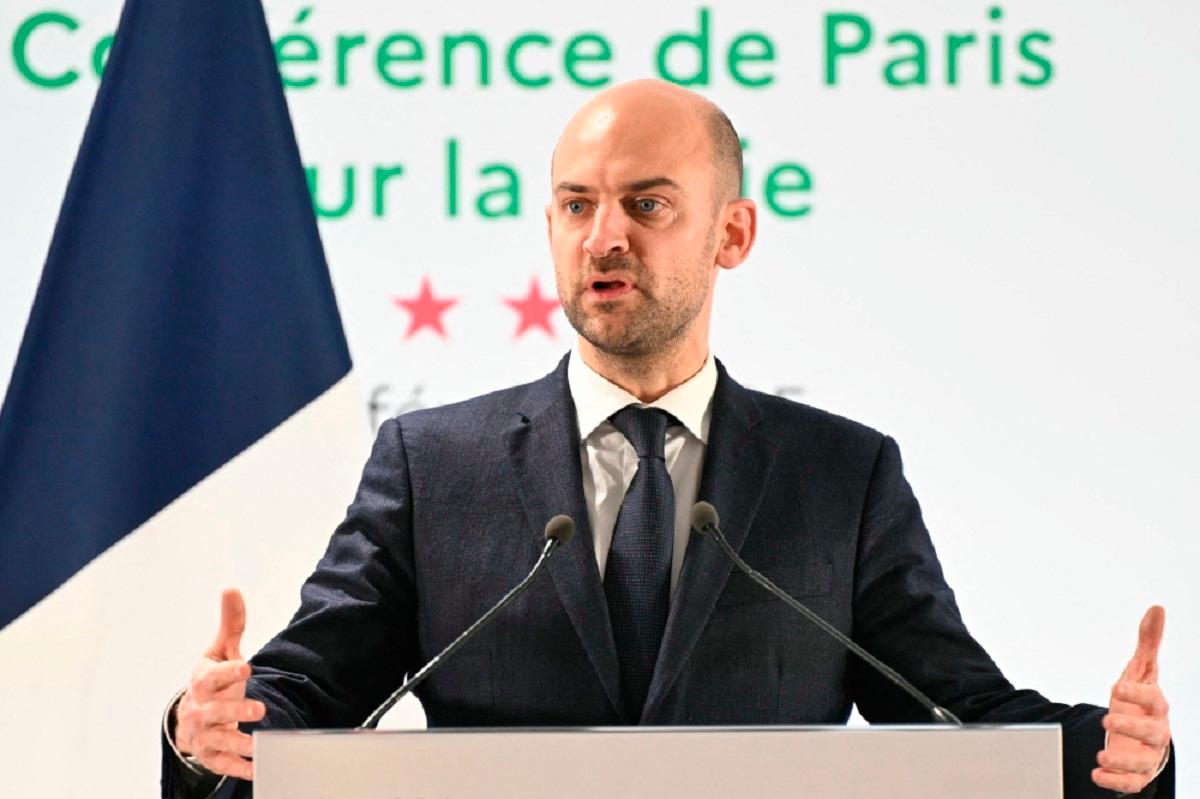 France’s Minister for Europe and Foreign Affairs Jean-Noel Barrot gives a press conference following the International Conference on Syria at the Ministerial Conference Center, in Paris on February 13, 2025. — AFP pic