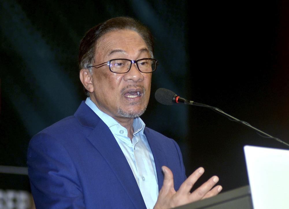 PKR president Datuk Seri Anwar Ibrahim.