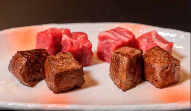 EXOTICA UMAMI GRILLED US RIBEYE VS GRILLED M5 WAGYU RIBEYE $!EXOTICA UMAMI GRILLED US RIBEYE VS GRILLED M5 WAGYU RIBEYE