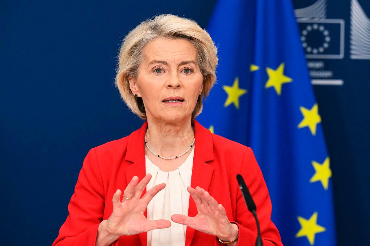 European Commission President Ursula von der Leyen. - NICOLAS TUCAT / AFP