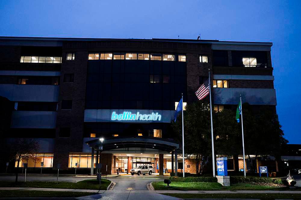 Bellin Health, one of the hospitals attending to Covid-19 patients during a surge in cases, is pictured in Green Bay, Wisconsin October 20, 2020. — Reuters