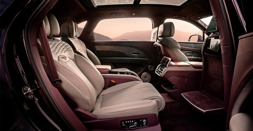 Bentley Bentayga EWB Azure Provides The Ultimate In Seating Comfort