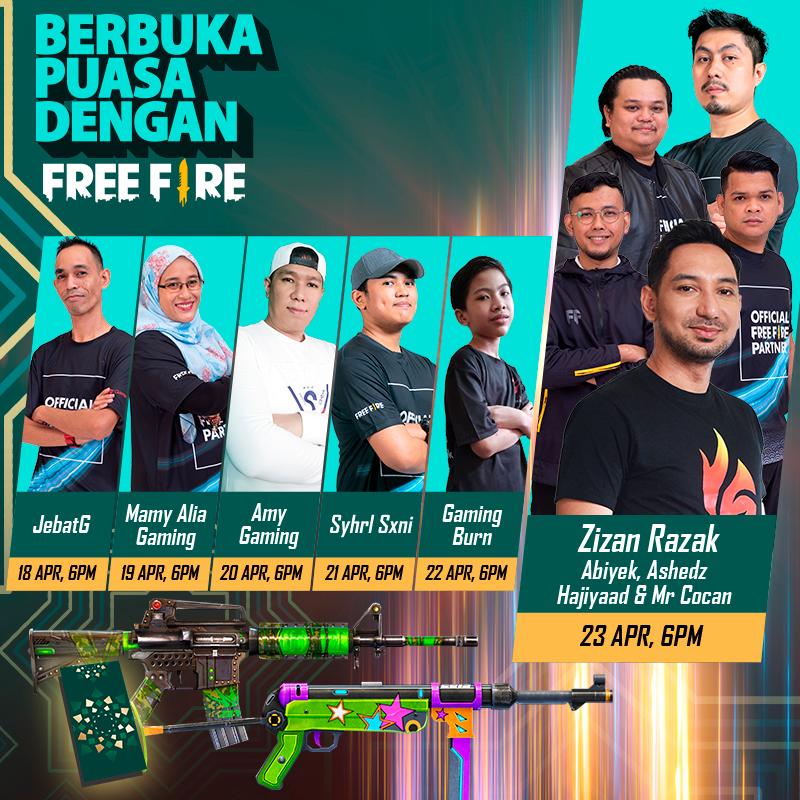 Players may expect more rewards, prizes, and activities between April 23 and May 3.- Garena Free Fire Malaysia $!Players may expect more rewards, prizes, and activities between April 23 and May 3.- Garena Free Fire Malaysia