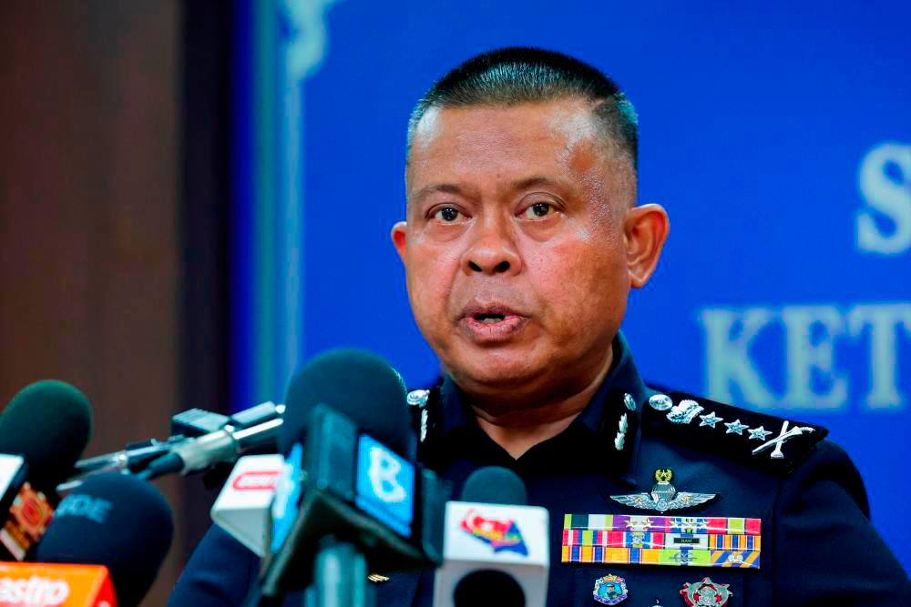 Ketua Polis Johor Datuk Kamarul Zaman Mamat/BERNAMAPix