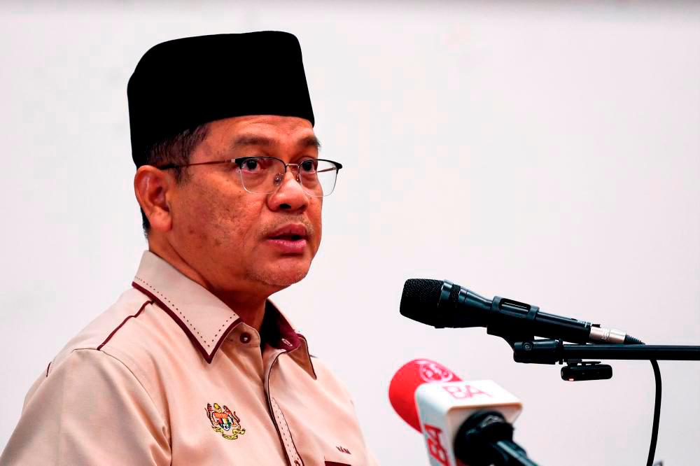 Minister in the Prime Minister’s Department (Religious Affairs) Datuk Dr Mohd Na’im Mokhtar. BERNAMAPIX