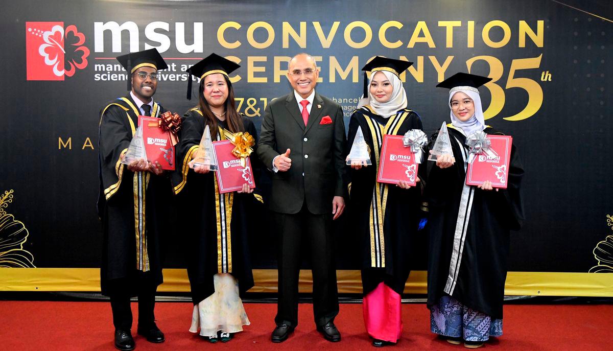 MSU’s 35th Convocation Ceremony – Celebrates Academic Excellence $!MSU’s 35th Convocation Ceremony – Celebrates Academic Excellence