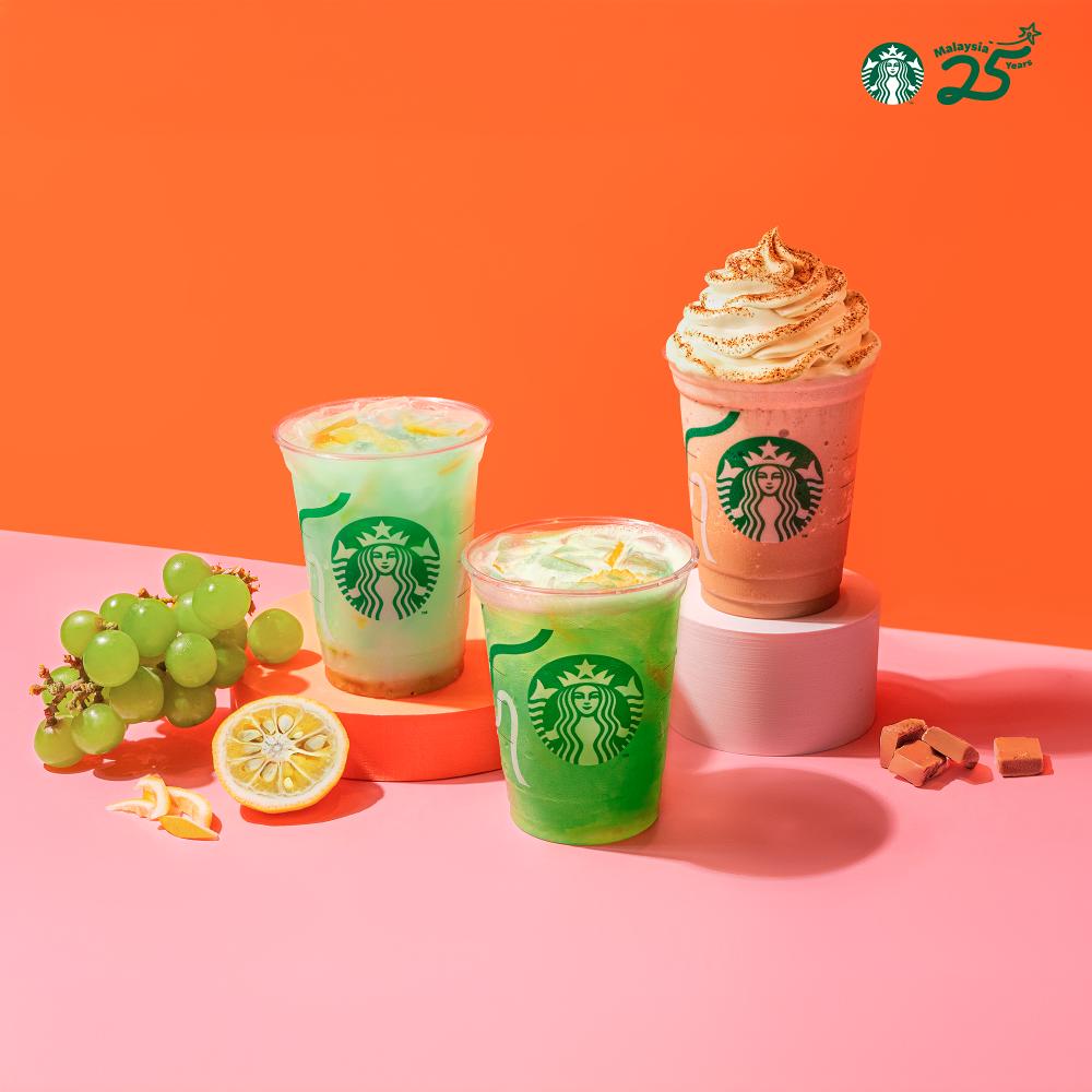 Rejuvenate with Starbucks’ newest lineup of refreshing beverages.