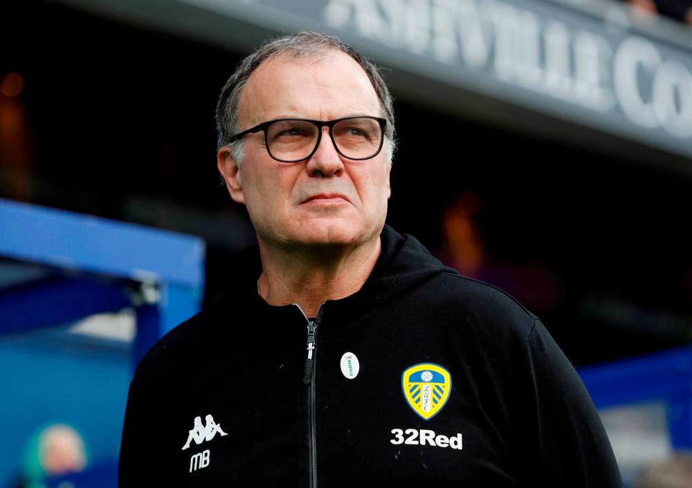 FILE PHOTO: Soccer Football - FA Cup Third Round - Queens Park Rangers v Leeds United - Loftus Road, London, Britain - January 6, 2019 Leeds manager Marcelo Bielsa Action Images/Paul Childs/File Photo