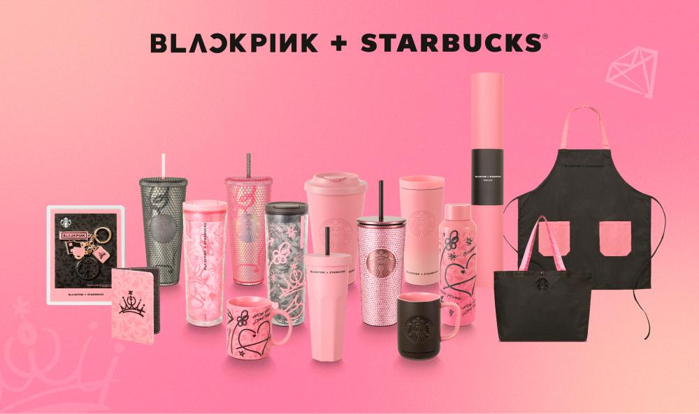 $!BLACKPINK + STARBUCKS collection.