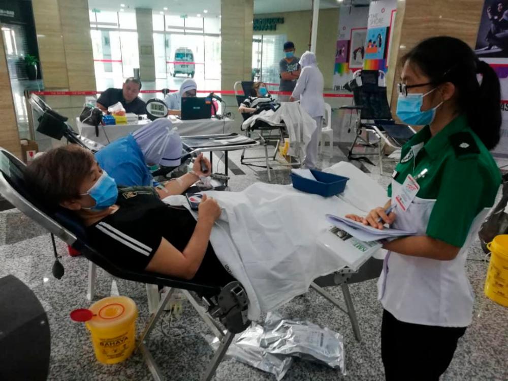 St. John Ambulance Malaysia’s recent blood donation drive in Melaka