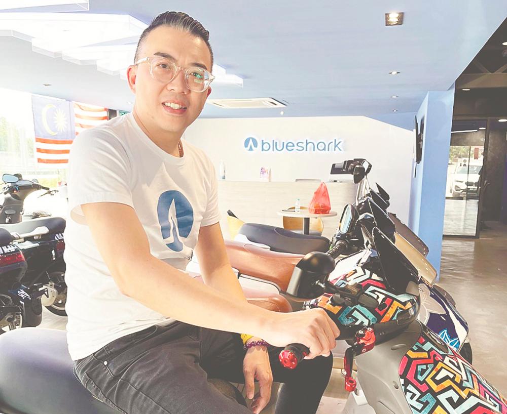 BlueShark Malaysia projects threefold surge in its e-motorcycle sales this year