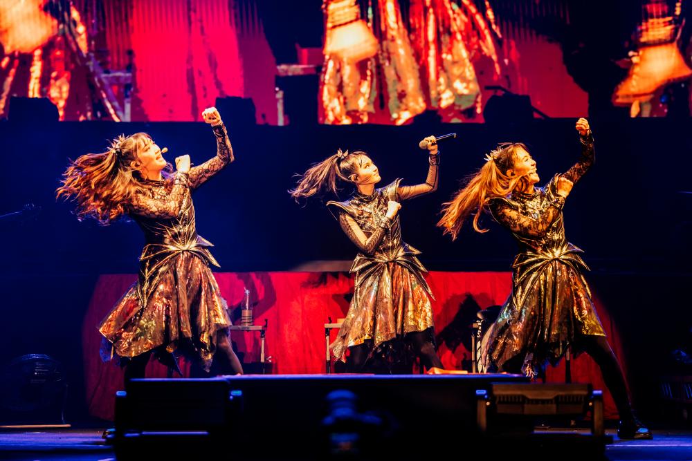 $!Babymetal put on a high energy performance that underlined its credentials as a serious live act.