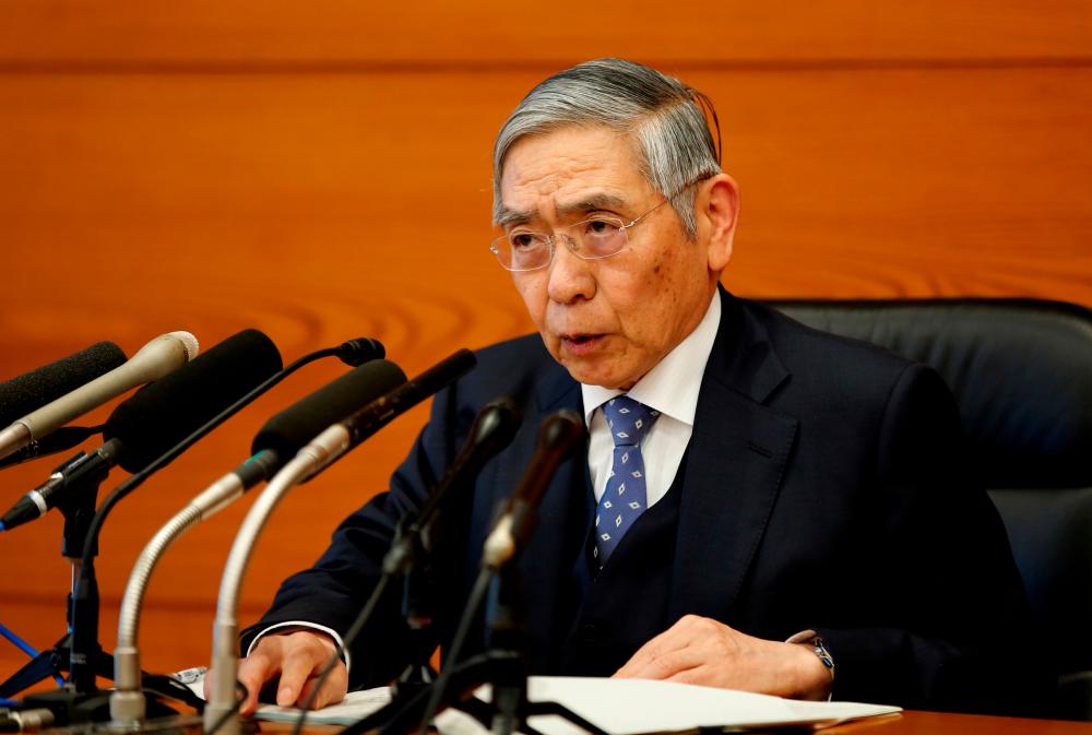 Bank of Japan Governor Haruhiko Kuroda. REUTERSPIX