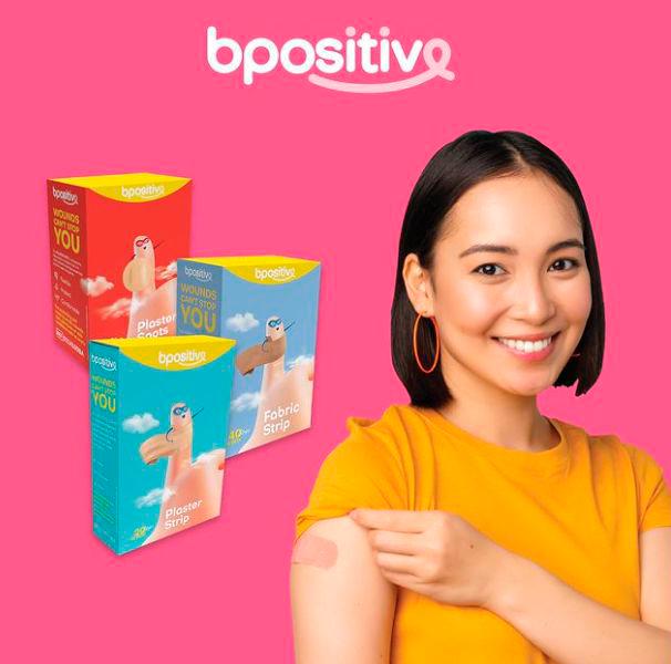 A collection of the Bpositive products. - PICS BY BPOSITIVE