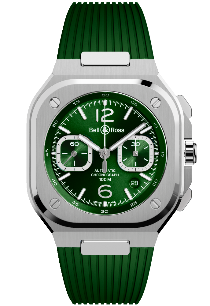 Bell Ross Exclusive BR 05 Chrono Green Steel