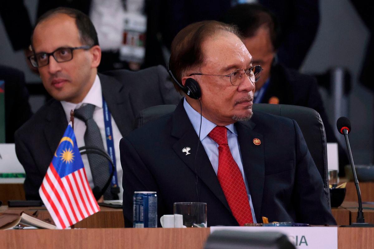 Perdana Menteri Datuk Seri Anwar Ibrahim ketika menghadiri Sidang Kemuncak BRICS - BERNAMA